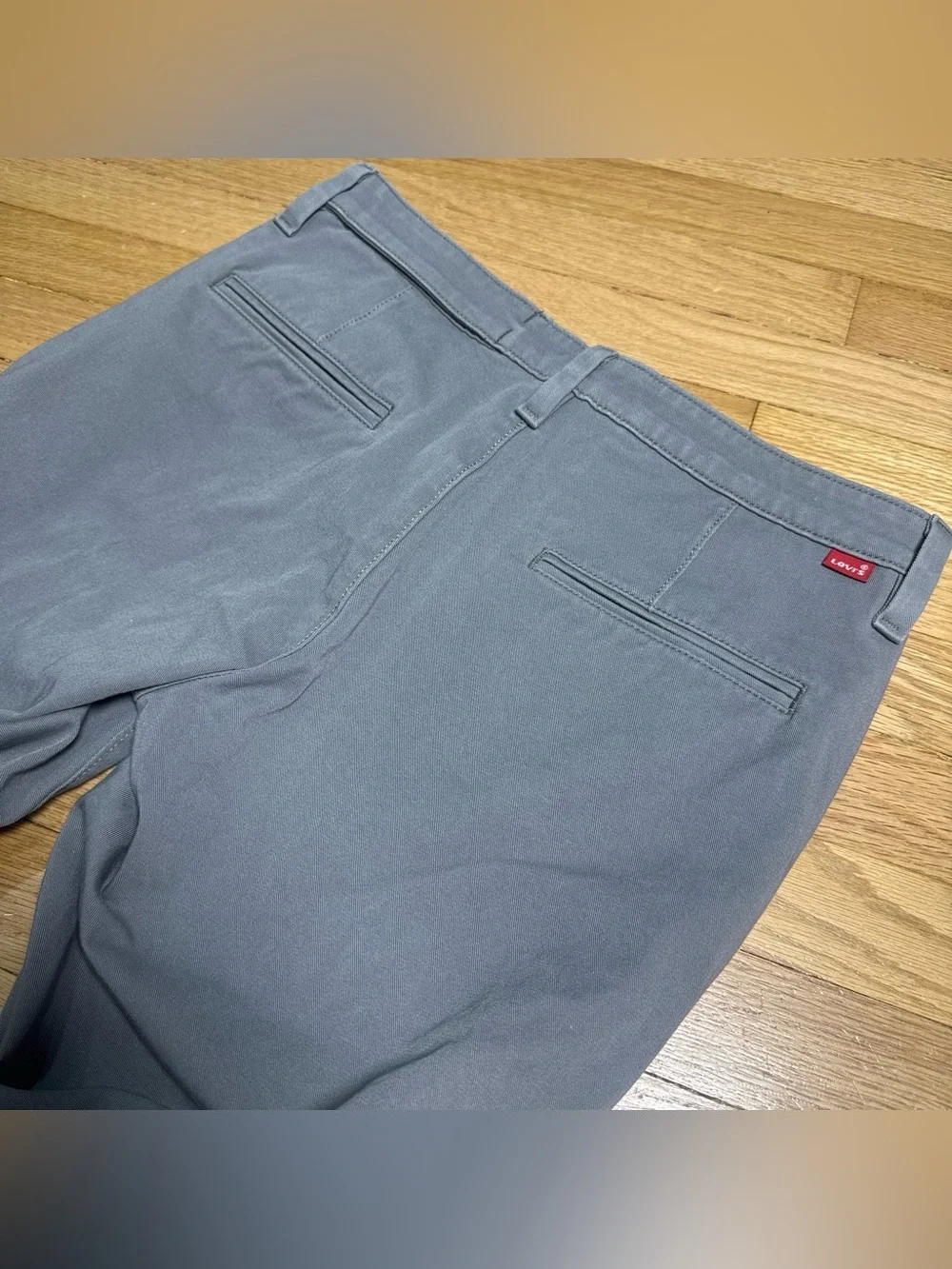 Levi’s Men's Straight-Leg Chinos in Slate Gray